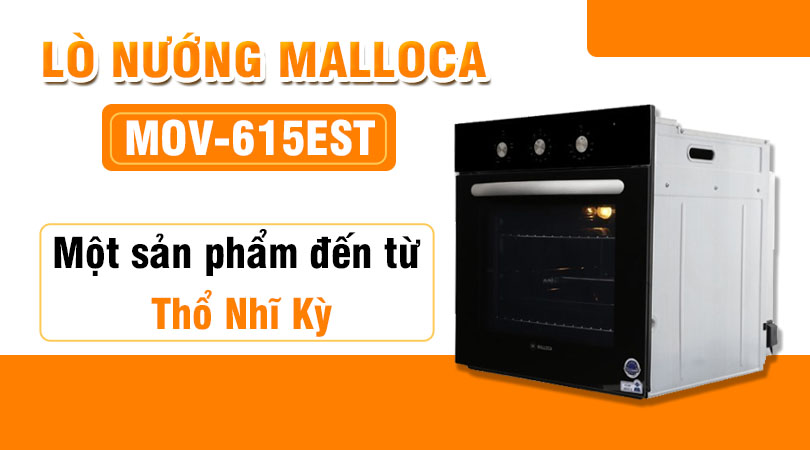 Lò nướng Malloca MOV-615EST